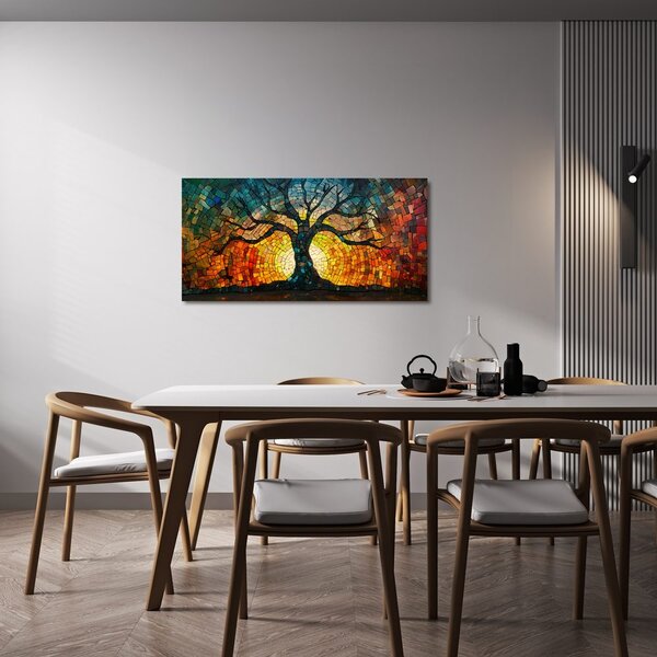 Quadro su tela – Albero della vita luminoso