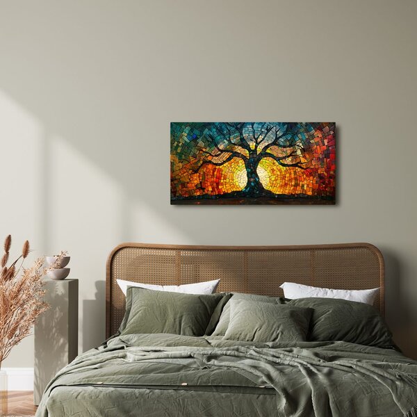 Quadro su tela – Albero della vita luminoso