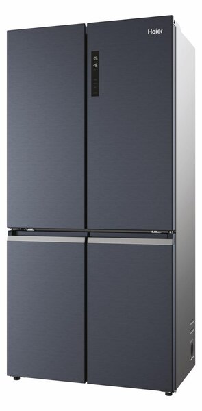 Haier Frigorifero Americano Side by Side Capacit 528 Litri Classe energetica E Raffreddamento No Frost colore Nero - HCR5919ENMB Cube 90 Serie 5