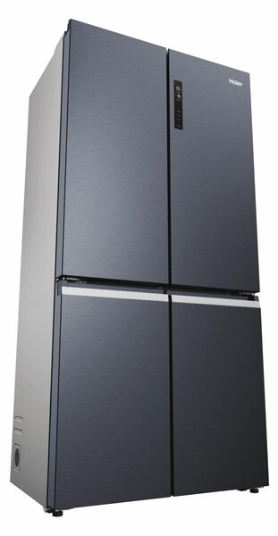 Haier Frigorifero Americano Side by Side Capacit 528 Litri Classe energetica E Raffreddamento No Frost colore Nero - HCR5919ENMB Cube 90 Serie 5