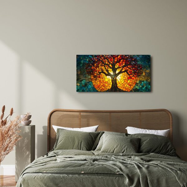 Quadro su tela – Albero della vita colorato