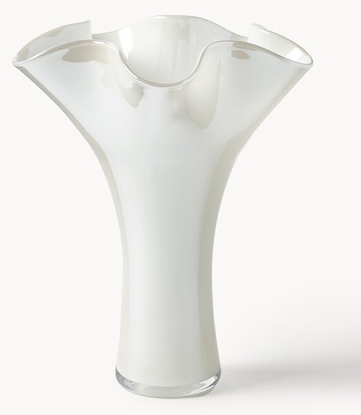 Vaso in vetro fatto a mano Ona, alt. 30 cm