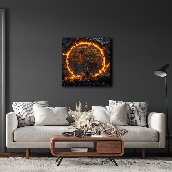 Quadro su tela – Albero della vita nel calore