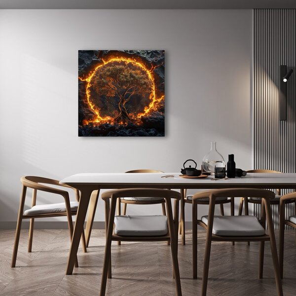 Quadro su tela – Albero della vita nel calore