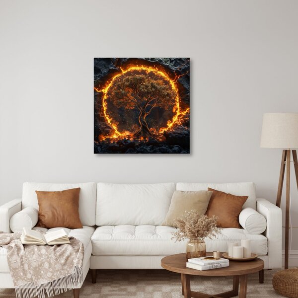 Quadro su tela – Albero della vita nel calore