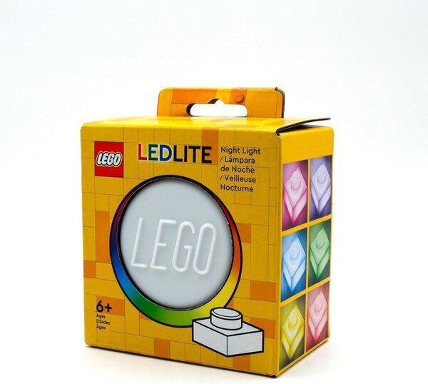 Lampada da tavolo per bambini bianca Iconic – LEGO®