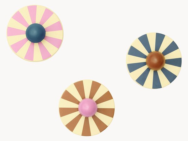 Set di 3 ganci da parete Circus