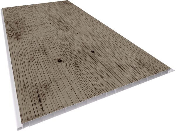 FORTE Pannello decorativo in PVC per Rivestimento Muro Sezione 25x0.8 cm Finitua Arte Povera Medio - ROAS200755270
