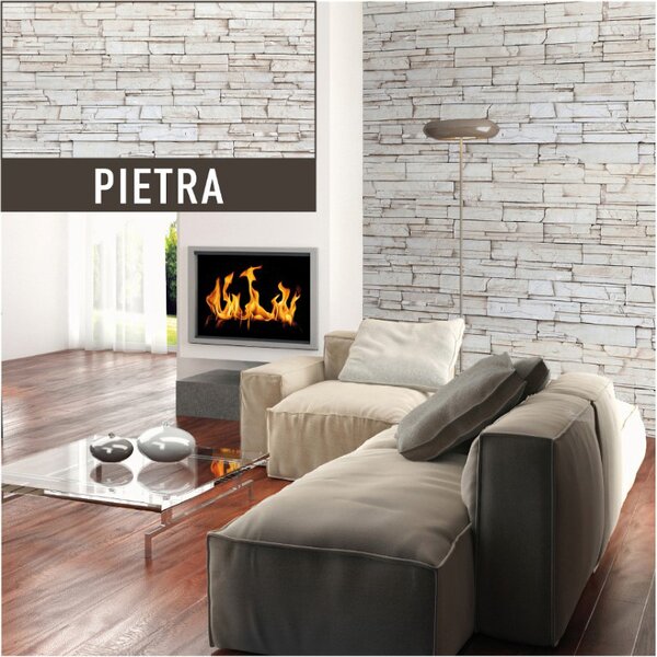 Polimark Pannello Decorativo Cm 50x100 Dis. Pietra Pezzi 15 - BLGHU2280