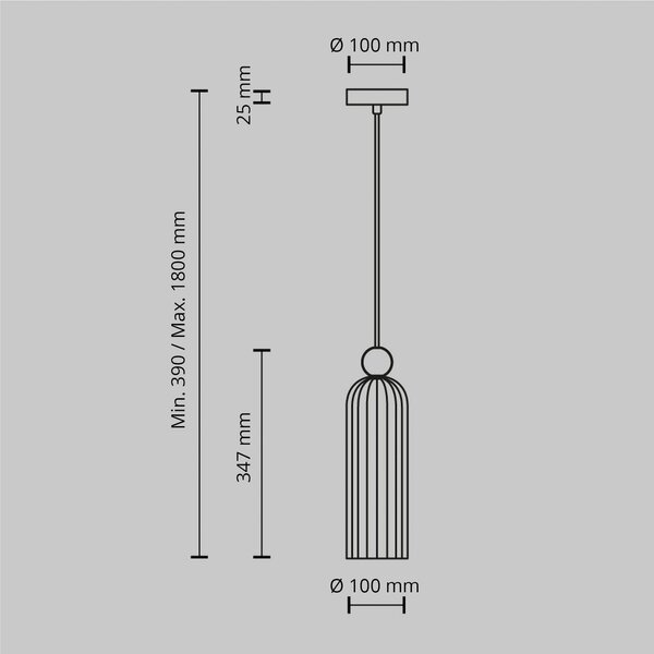 Maytoni Lampada a sospensione in vetro Antic, dimmerabile, Ottone / Oro, Soggiorno / Sala da pranzo, Vetro, Moderno, Lampada a sospensione