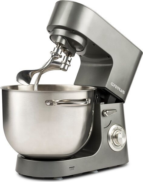 G3 Ferrari Pastaio Come a Mano Impastatrice Planetaria Capacit Ciotola 8 Litri Potenza 1800 Watt colore Silver - G20164