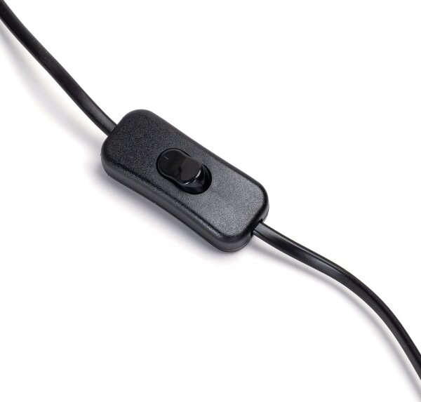 Aigostar - Lampada da tavolo 1xE27/60W/230V nero