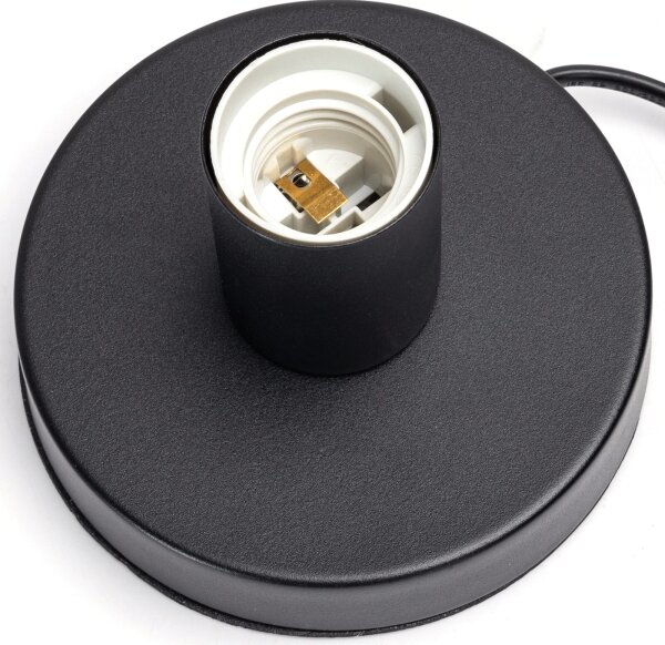 Aigostar - Lampada da tavolo 1xE27/60W/230V nero