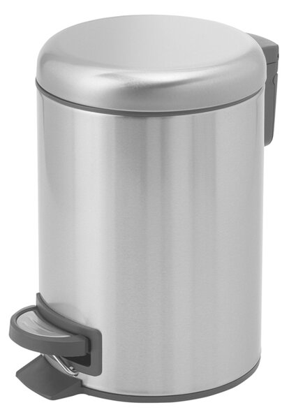 GEDY Pattumiera a Pedale Cestino in Acciaio inox Capacit 3 litri colore Bianco - 3309/020 G-Potty