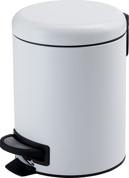 GEDY Pattumiera a pedale in Metallo Capacit 3 Litri colore Bianco - 3209/020 G-Potty