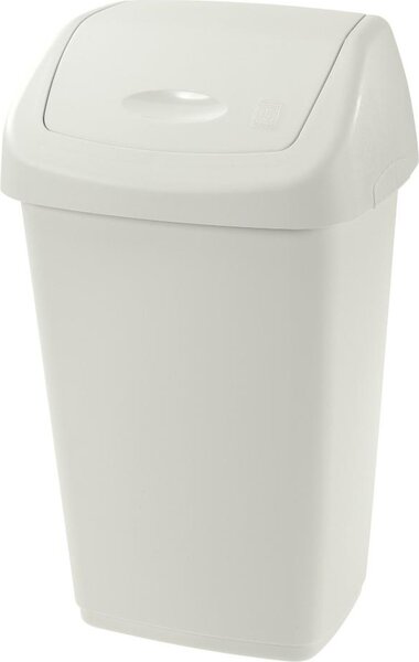 Tontarelli Pattumiera con Coperchio basculante AURORA Bianco 9 Litri - 8101386112