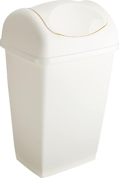 Tontarelli Pattumiera con Coperchio basculante GRACE Bianco 50 Litri - 8101951112