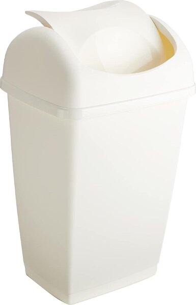 Tontarelli Pattumiera con Coperchio basculante GRACE Bianco 50 Litri - 8101951112