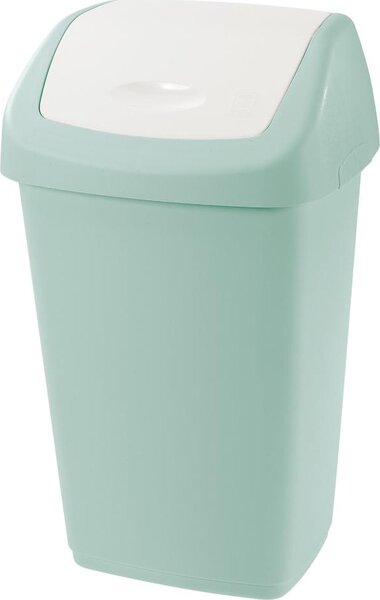 Tontarelli Pattumiera con Coperchio basculante AURORA Salvia 9 Litri - 8101386ACF