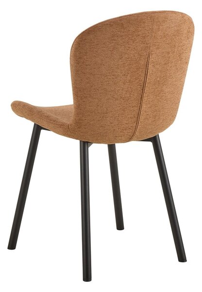 Sedia da pranzo color terracotta Esra – Actona