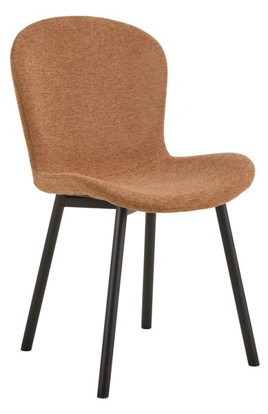 Sedia da pranzo color terracotta Esra – Actona