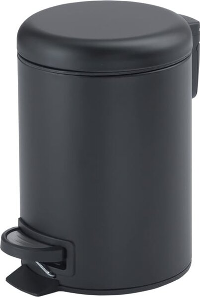 GEDY Pattumiera da Bagno in Acciaio inox Capacit 5 Litri colore Nero - 3309 G-Potty