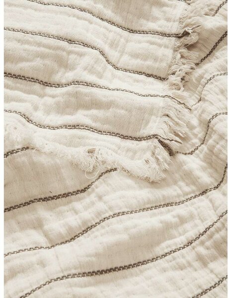 Ferm LIVING - Aires Bedspread Single Undyed ferm LIVING