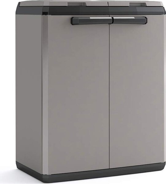 KIS Pattumiera Differenziata con Ante frontali 68x39x85 220 Litri - 9736000 0444