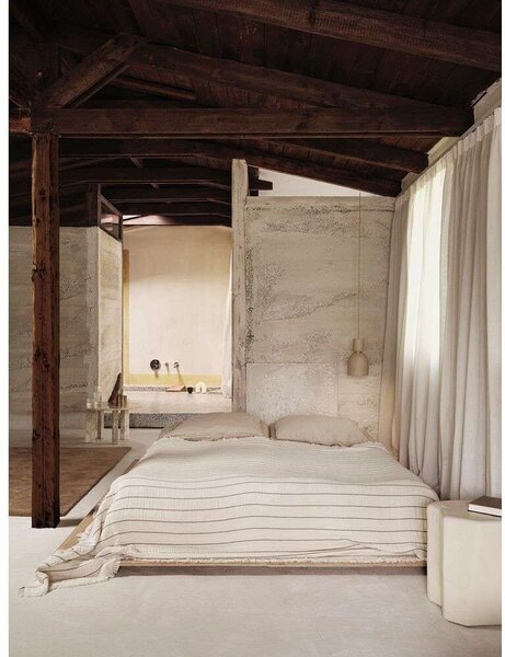 Ferm LIVING - Aires Bedspread Single Undyed ferm LIVING