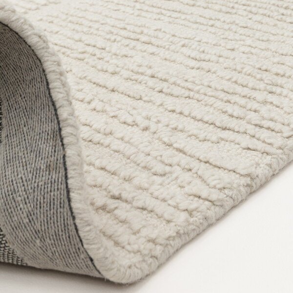 Tappeto in lana avorio tessuto a mano 200x290 cm Zennith Column - Asiatic Carpets