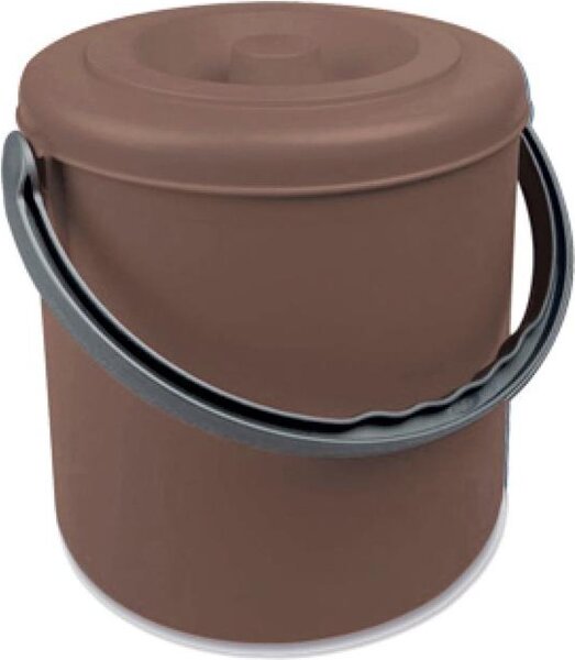 STEFANPLAST Pattumiera EUREKA colore Tortora 20 Litri - 20212
