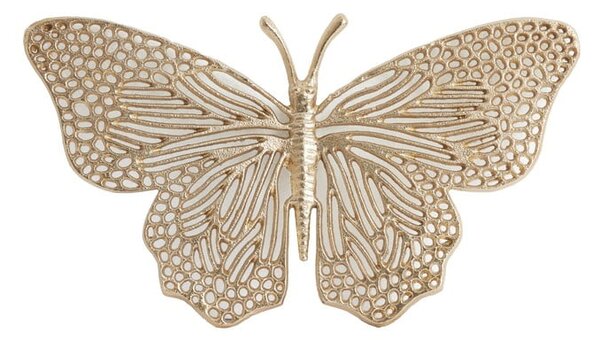 Decorazione murale in metallo 41x23 cm Butterfly - Light & Living