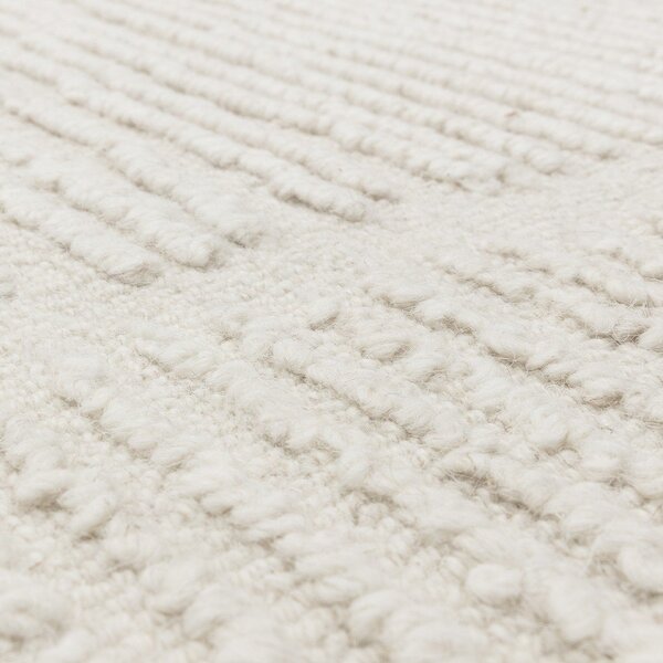Tappeto in lana avorio tessuto a mano 200x290 cm Zennith Column - Asiatic Carpets