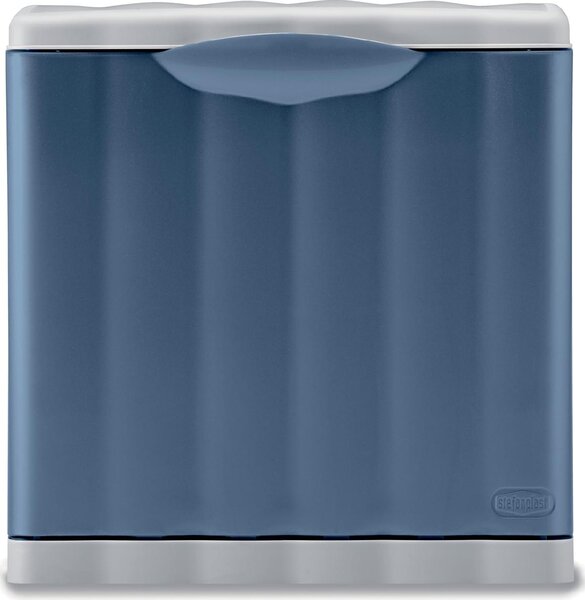 STEFANPLAST Pattumiera Plastica 20 litri Grigio/azzurro - 42553