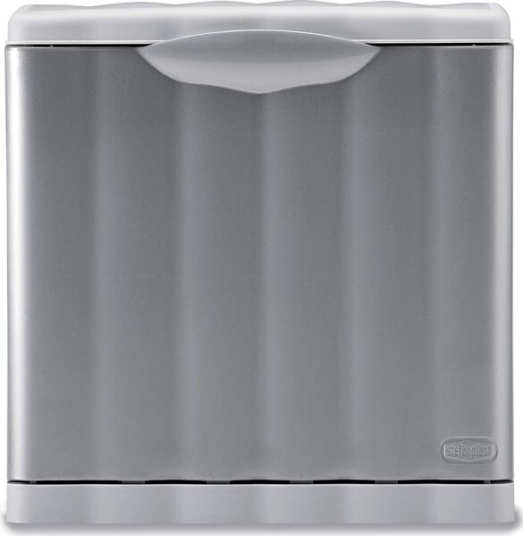 STEFANPLAST Pattumiera Plastica 20 litri Grigio - 42555