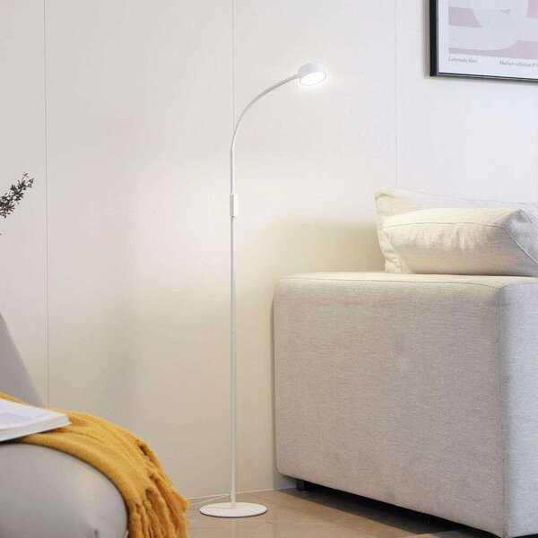 Lindby - Maori LED Piantana Bianco Lindby