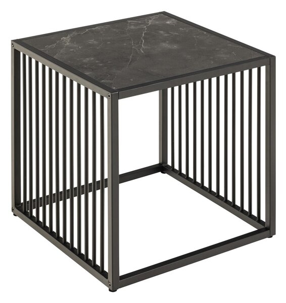 Tavolo portaoggetti in pietra 40x40 cm Strington - Actona