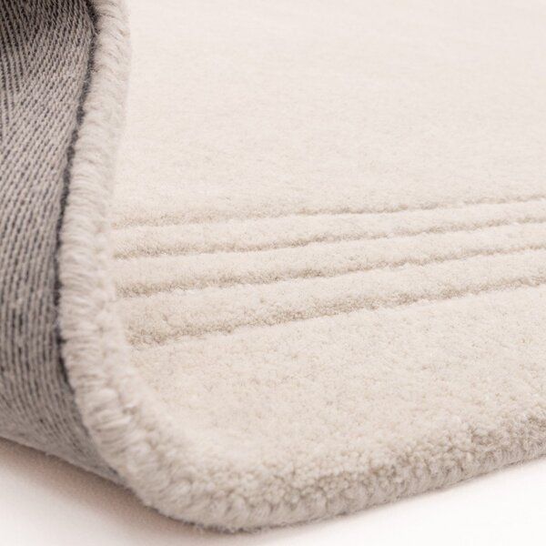 Tappeto in lana avorio tessuto a mano 120x170 cm Orlo Ivory - Asiatic Carpets