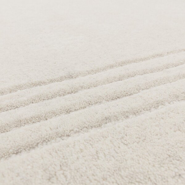 Tappeto in lana avorio tessuto a mano 120x170 cm Orlo Ivory - Asiatic Carpets