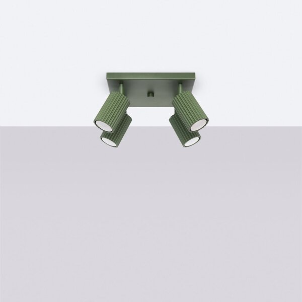 Faretto verde 25x25 cm Gleam – Sollux