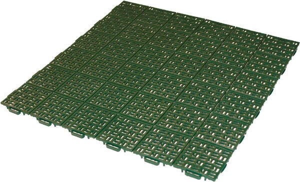 ArtPlast Pavimento da Esterno Drenante in Polipropilene Dimensioni 56x56 cm colore Verde - P56PVD