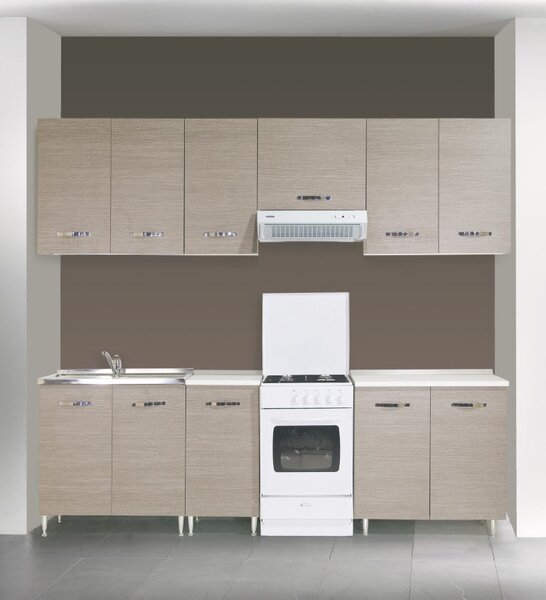 AZUR LINE Pensile Cucina 1 Anta 40x30x72h cm colore Larice - LGP40KIT
