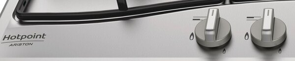 Hotpoint Ariston PCN 752 T/IX/HAR Serie NewStyle Piano Cottura 5 Fuochi a Gas 75 cm (1 Bruciatore Tripla Corona) colore Inox