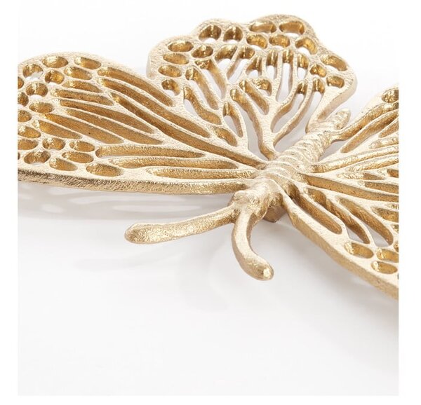 Decorazione murale in metallo 26x16 cm Butterfly - Light & Living