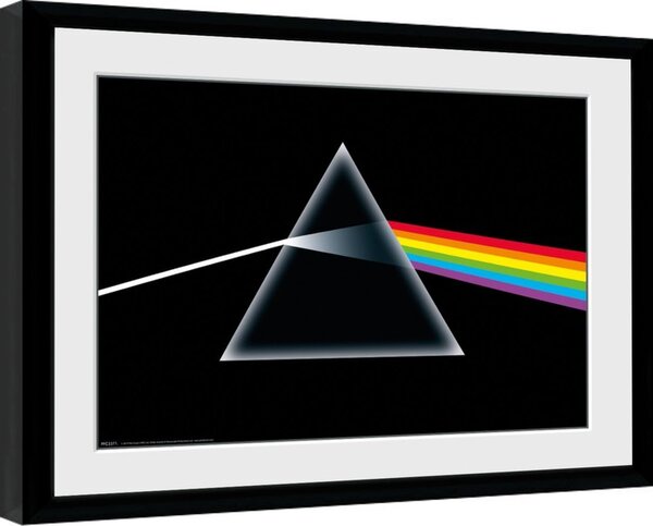 Quadro Pink Floyd - Dark Side Of The Moon, Poster Incorniciato