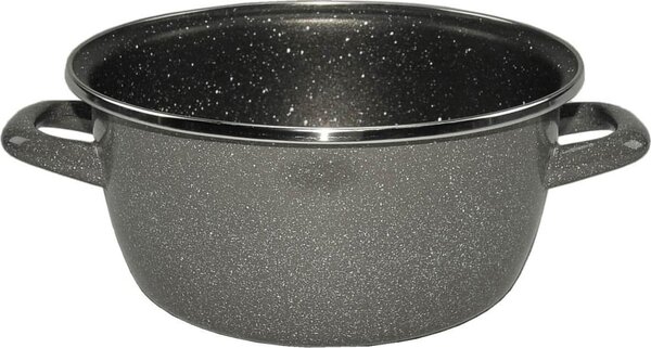 Vitrinor Pentola a Induzione Casseruola 2 Manici cm 20 Acciaio Inox Vetrificato