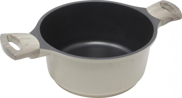 Pedrini Pentola a Induzione Casseruola 2 Manici 24 cm - Unique