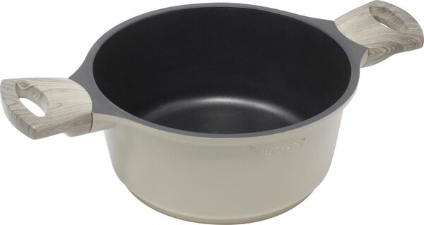 Pedrini Pentola a Induzione Casseruola 2 Manici 24 cm - Unique