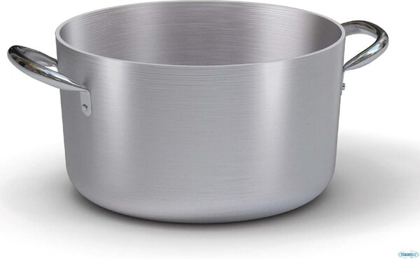 BALLARINI Pentola a Induzione Casseruola 28 cm Serie 6800 Alluminio Satinato - Serie 6800
