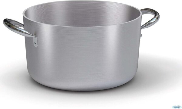 BALLARINI Pentola a Induzione Casseruola 24 cm Serie 6800 Alluminio Satinato - Serie 6800